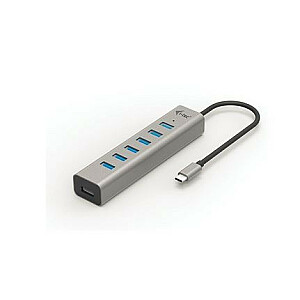 I-TEC I-TEC USB-C Металлический концентратор для зарядки 7 портов