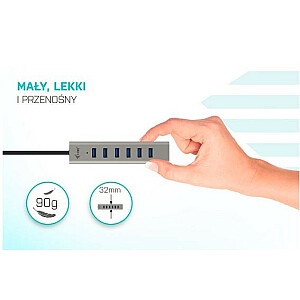 I-TEC  I-TEC USB-C Charging Metal HUB 7 Port