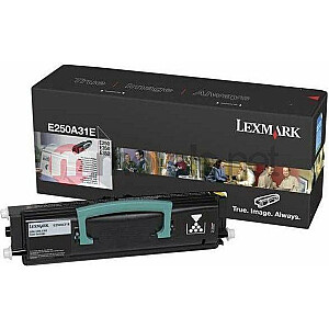 Lexmark E250A31E tonera kasetne 1 gab. Oriģināls melns