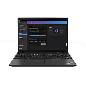 Lenovo ThinkPad T16 klēpjdators 40,6 cm (16 collas) WUXGA Intel® Core™ i7 i7-1355U 16 GB DDR5-SDRAM 1 TB SSD Wi-Fi 6E (802.11ax) Windows 11 Pro Black