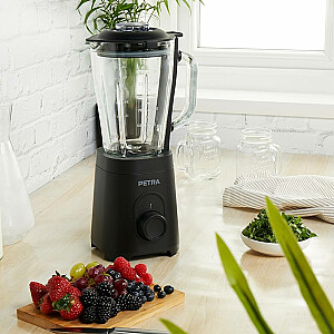 Petra PT5531MBLKVDE Glass Jug blender black