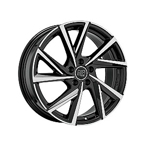 MSW 80-5 Gloss Black Full Polished 8x19 5x112 ET38 CB66,6 60° 780 kg W19381004T56 MSW