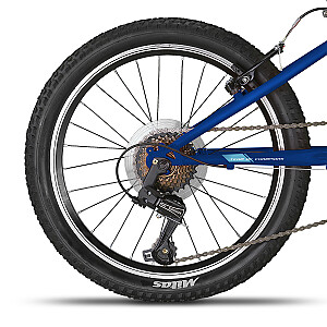 Bērnu velosipēds Champions 20 Kaunos VB (KAU.2012V) zils (Rata izmērs: 20)
