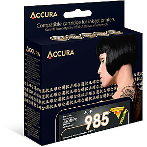 Замена Accura Ink Brother (LC985Y)