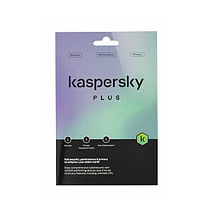 Programma Kaspersky Plus Pamata Licence 1 Gads 1 Iekārtai