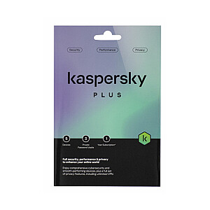 Программа Kaspersky Plus Basic License 1 год на 3 устройства