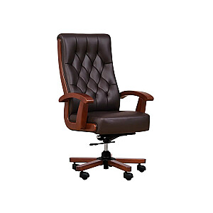 CONSUL коричневое кожаное кресло