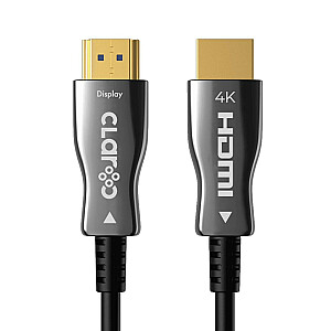 Claroc FEN-HDMI-20-50M optiskais HDMI kabelis AOC 2.0, 4K, 50 m