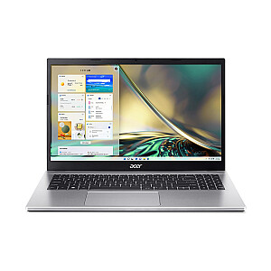 Acer Aspire 3 A315-59-53ER klēpjdators 39,6 cm (15,6 collas) Full HD Intel® Core™ i5 i5-1235U 8 GB DDR4-SDRAM 256 GB SSD Wi-Fi 5 (802.11ac) Windows 11 Home Silver Jauns pārsaiņots/pārpakāts