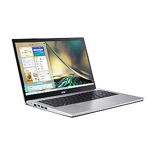 Acer Aspire 3 A315-59-53ER klēpjdators 39,6 cm (15,6 collas) Full HD Intel® Core™ i5 i5-1235U 8 GB DDR4-SDRAM 256 GB SSD Wi-Fi 5 (802.11ac) Windows 11 Home Silver Jauns pārsaiņots/pārpakāts