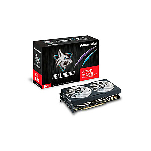 Videokarte PowerColor RX 7600 XT Hellhound OC 16 GB