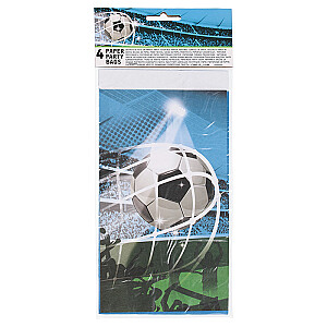 Пакет подарочный бумажный Soccer Fans 4 шт. 633852