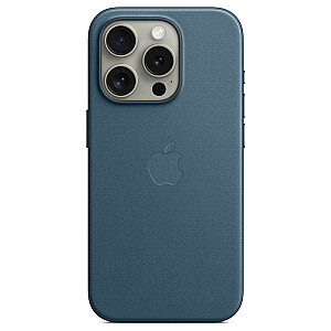 Чехол FineWoven для Apple iPhone 15 Pro с защитой MagSafe, тихоокеанский синий