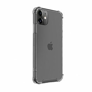 Evelatus Apple iPhone 11 Military Shockproof Silicone Case TPU Transparent