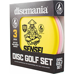 Disku golfa šķīvīšu komplekts Discmania Active Soft 3gab. 616063