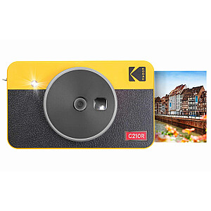 Комбинированный фотоаппарат и принтер Kodak Mini Shot 2, ретро-желтый