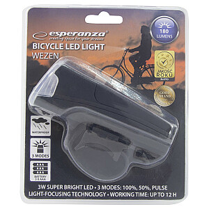 Wezen LED velosipēda priekšējais lukturis