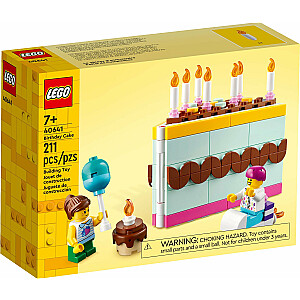 LEGO ekskluzīvā dzimšanas dienas kūka (40641)