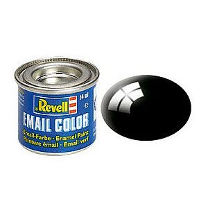 REVELL Email Color 07 Melns spīdīgs 14 ml