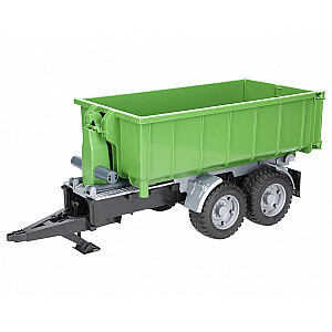 Прицеп с контейнером для тракторов Зеленый