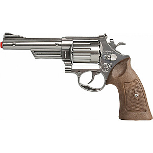 Gonher Metāla policijas revolveris ar 12 patronām.