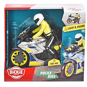 SOS Auto Policijas Motocikls 17 cm