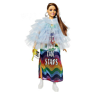 Кукла Barbie Extra The Stars с крокодилом