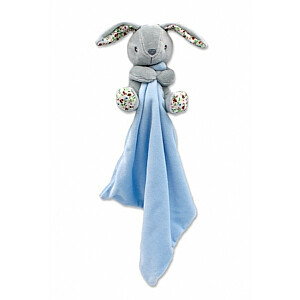 Mīkstā rotaļlieta Rabbit Milush zila 25 x 25 cm