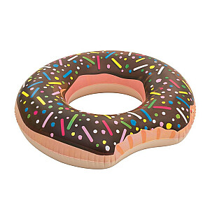 Кольцо для плавания «Пончик» 107 см коричневое