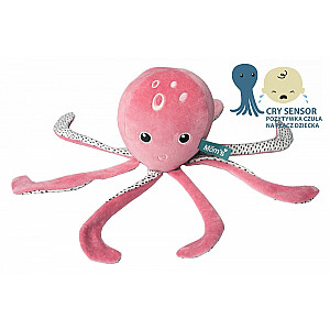 Mīksta rotaļlieta Hummingbird-Octopus Tari, pasteļrozā