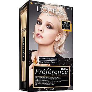 L'Oreal Paris Feria Preference ļoti gaišas blondīnes ļoti gaiši perlamutra blondīne 102