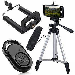 Универсальный штатив с Bluetooth-автоспуском для камер смартфонов весом до 2 кг с пультом MC-165