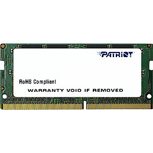 Память для ноутбука Patriot Signature, SODIMM, DDR4, 16 ГБ, 3200 МГц, CL22 (PSD416G320081S)