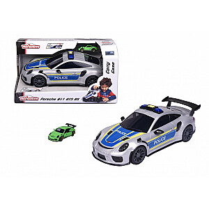 Auto Majorette Porsche 911 GT 3 RS Policijas konteiners +1 auto