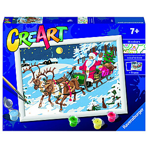 CreArt krāsojamā grāmata bērniem Ziemassvētki