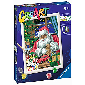 Раскраска CreArt для детей Дед Мороз