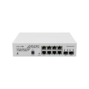 Switch MIKROTIK CSS610-8G-2S+IN Desktop/pedestal 8x10Base-T / 100Base-TX / 1000Base-T 2xSFP+ CSS610-8G-2S+IN