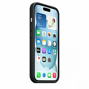 FineWoven futrālis Apple iPhone 15 ar MagSafe, melns