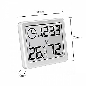 Термометр/гигрометр с функцией часов GB384W Белый