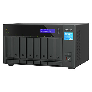 NAS serveris TVS-h874T-i7-32G, 8 nodalījumi, Intel Core i7, 32 GB RAM