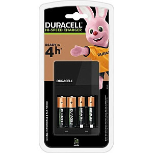 Duracell CEF14 lādētājs + 4 akumulatori