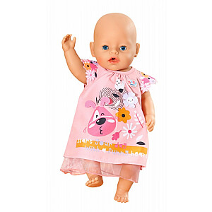 Платье с собачкой для куклы Baby Born 43 см.