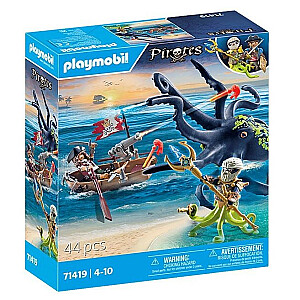 Playmobil Pirates 71419 Сражайтесь с гигантским осьминогом