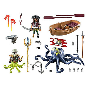 Playmobil Pirates 71419 Сражайтесь с гигантским осьминогом