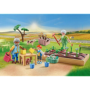 Playmobil Country 71443 Vecvecāku sakņu dārzs