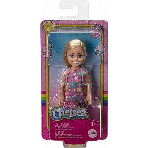 Кукла Барби Челси в цветочном платье.