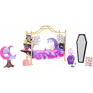 Мебель для спальни Monster High Клодин Вульф + аксессуары