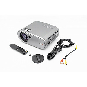 FullHD 1080p projektors, 3 W skaļrunis, 2xHDMI/USB/VGA/SD/aux
