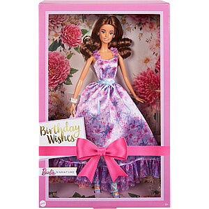 Daudz laimes dzimšanas dienā sveicieni no Mattel Signature Doll Barbie HRM54
