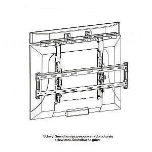 Держатель для звуковой панели G-03